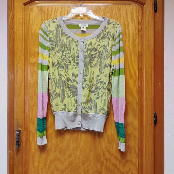 Gorgeous mixed media Sundance silk linen top size medium - Picture 1 of 6